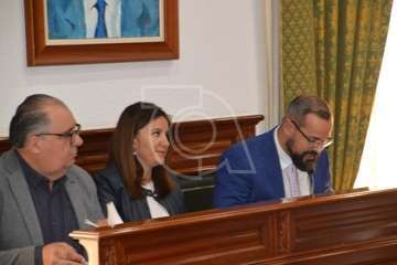 Pleno del Ayuntamiento correspondiente a enero de 2020 (Foto TA)